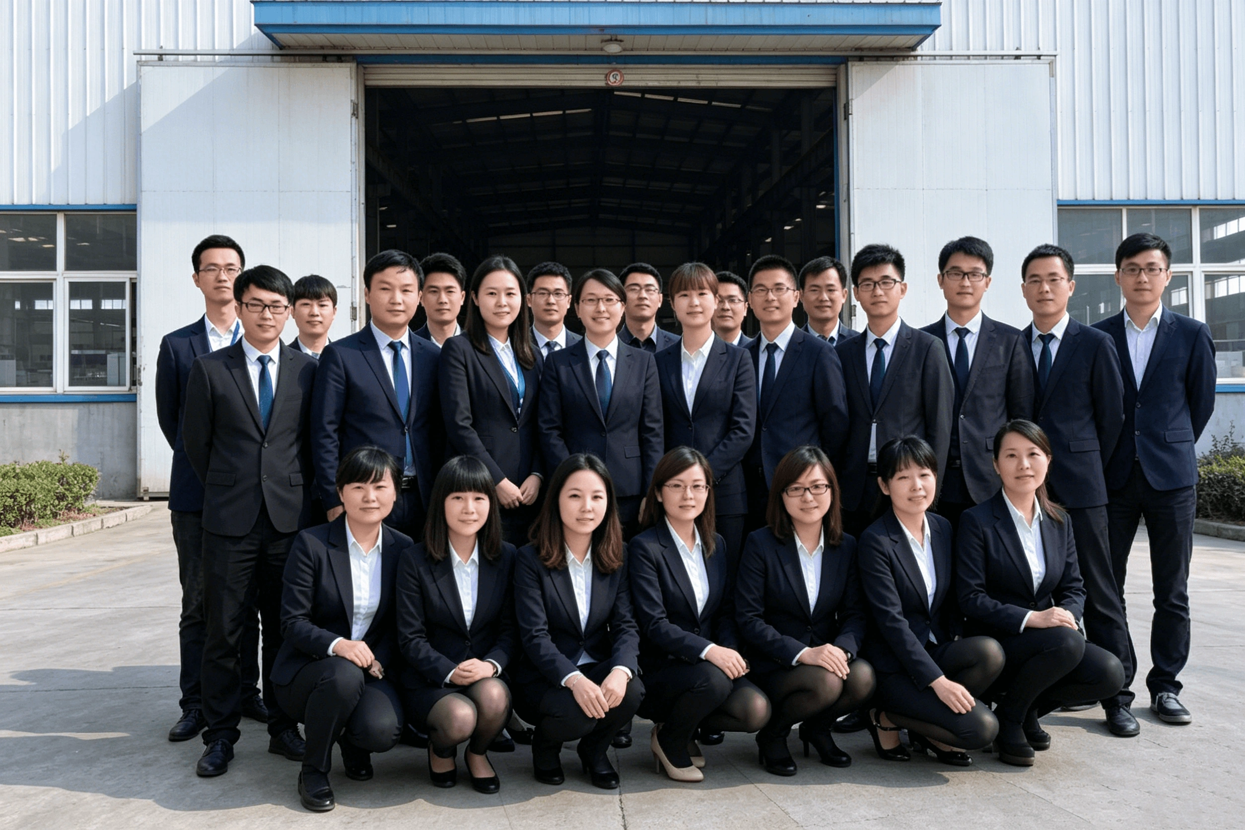 Equipo de ingeniería Maxton comisionando equipos en sitio de proyecto